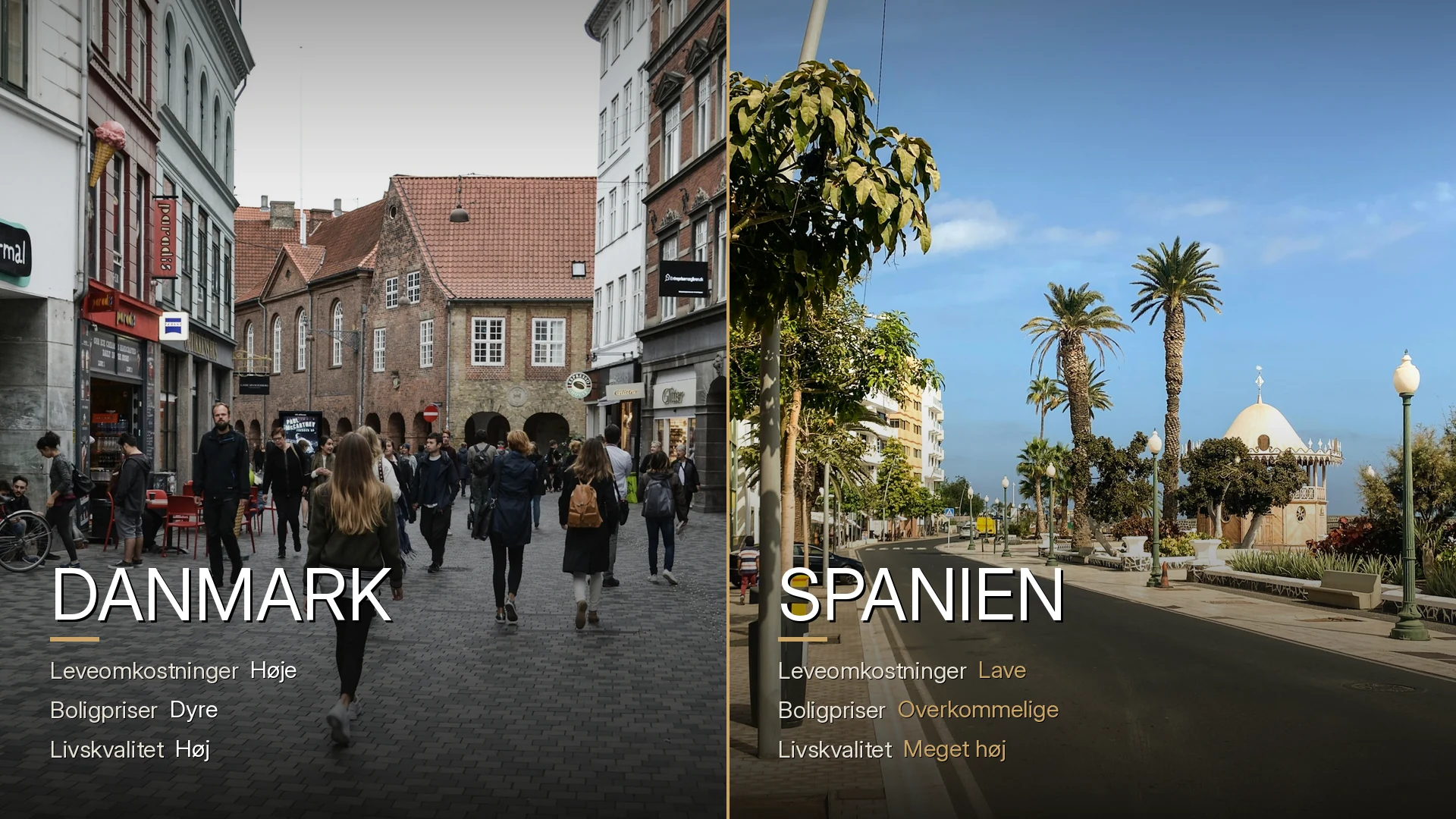 Leveomkostninger i Spanien vs. Danmark: hvad koster livet på Costa del Sol?